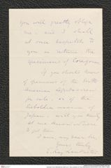 Nachlass Franz Steindachner, Brief von E. Ray Lankester an Franz Steindachner (02.09.XXXX), Inv.Nr. 290.01, Seite 4